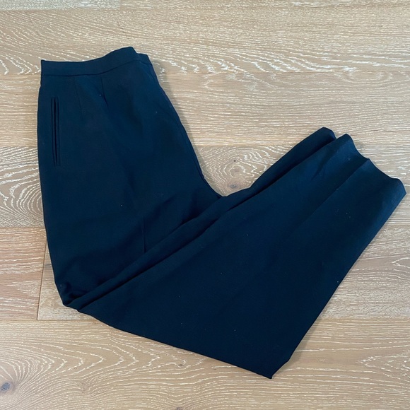 Talbots Black Wool Pants Size 16 - Picture 1 of 6